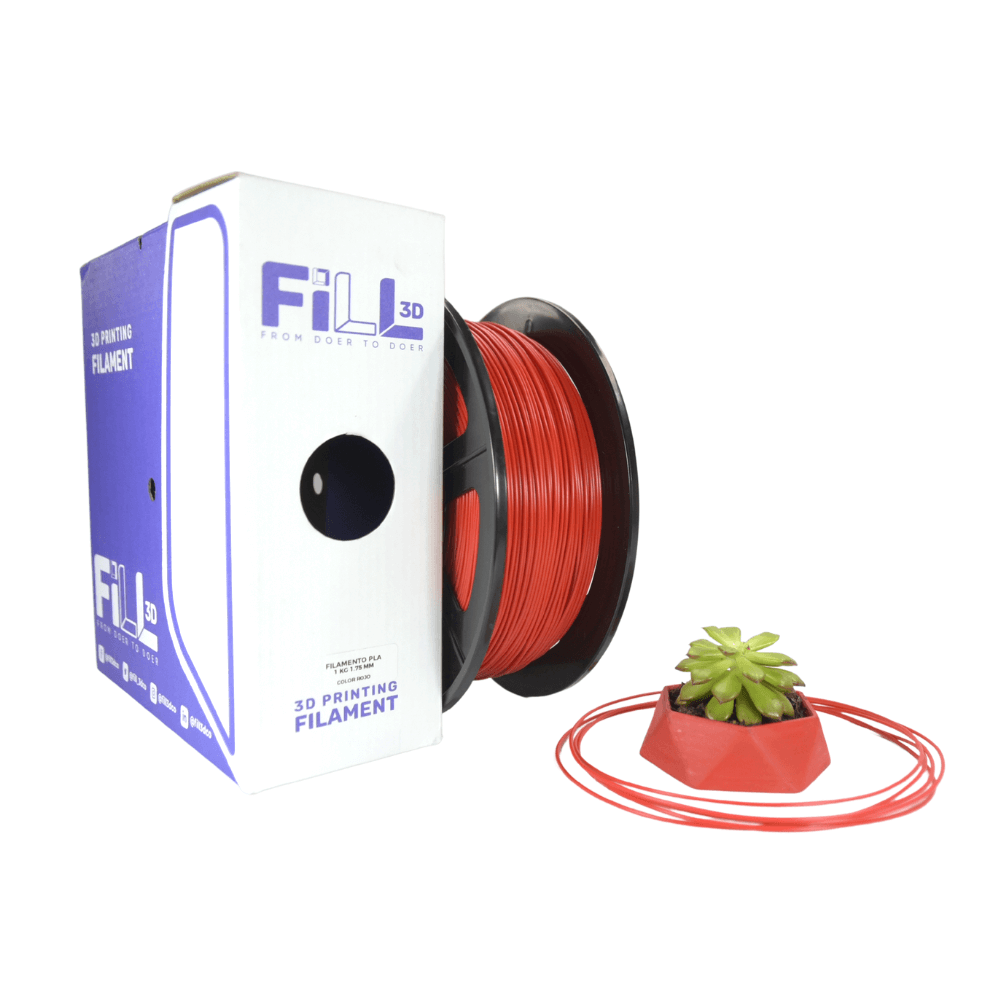 Filamento PLA,3d Filamento Impresora 3D de filamentos de PLA 1,75 mm 2,2  libras 1kg impresora Impresión 3D carrete del material En 3D Y Pluma 3D  (Color : PLA RED) : : Industria