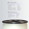 Filamento PP Premium Natural sin Aditivos marca Fill-3d