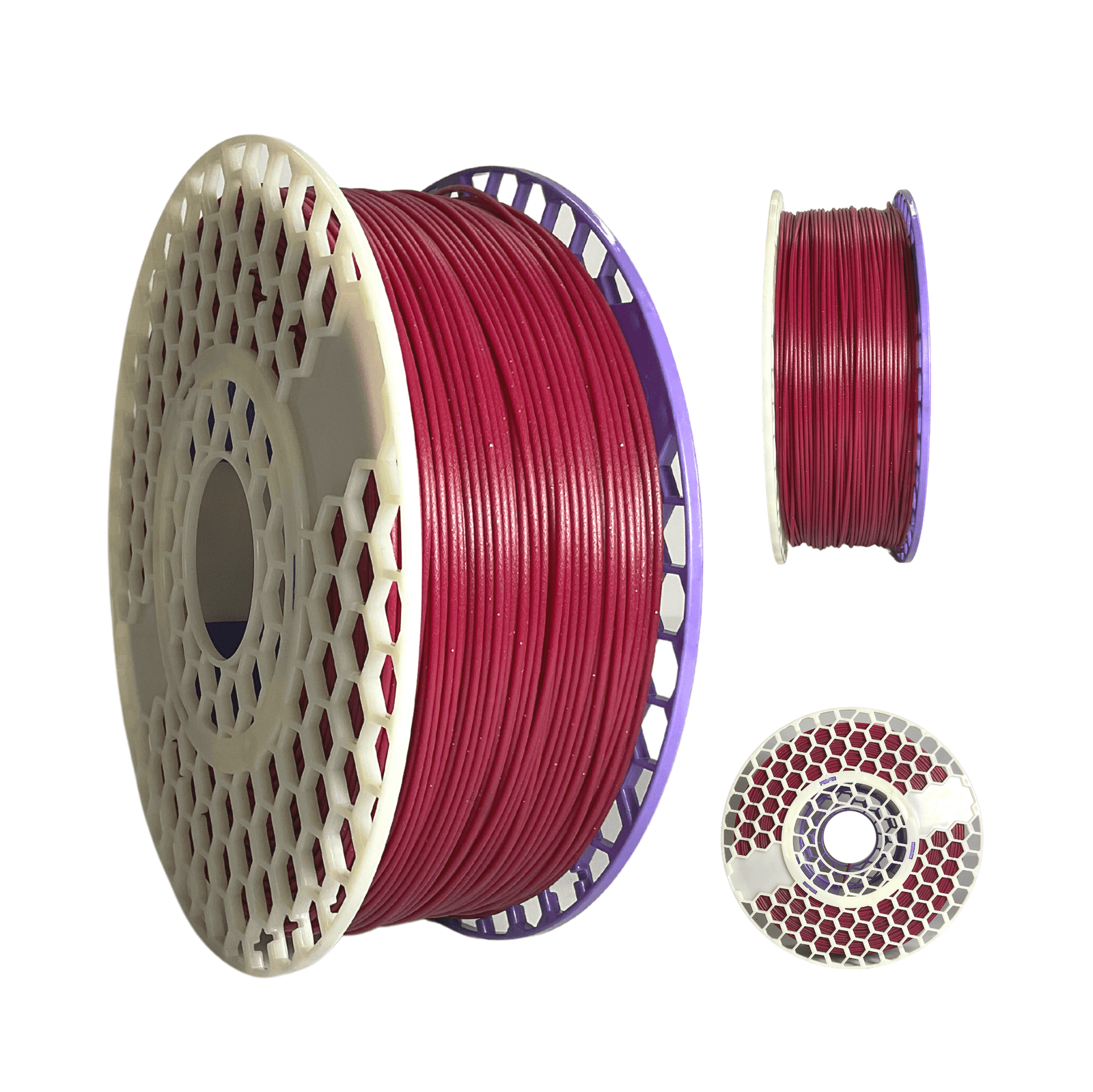 Filamento PLA 1.75 mm Color Rojo Frutal sin aditivos Fill-3d