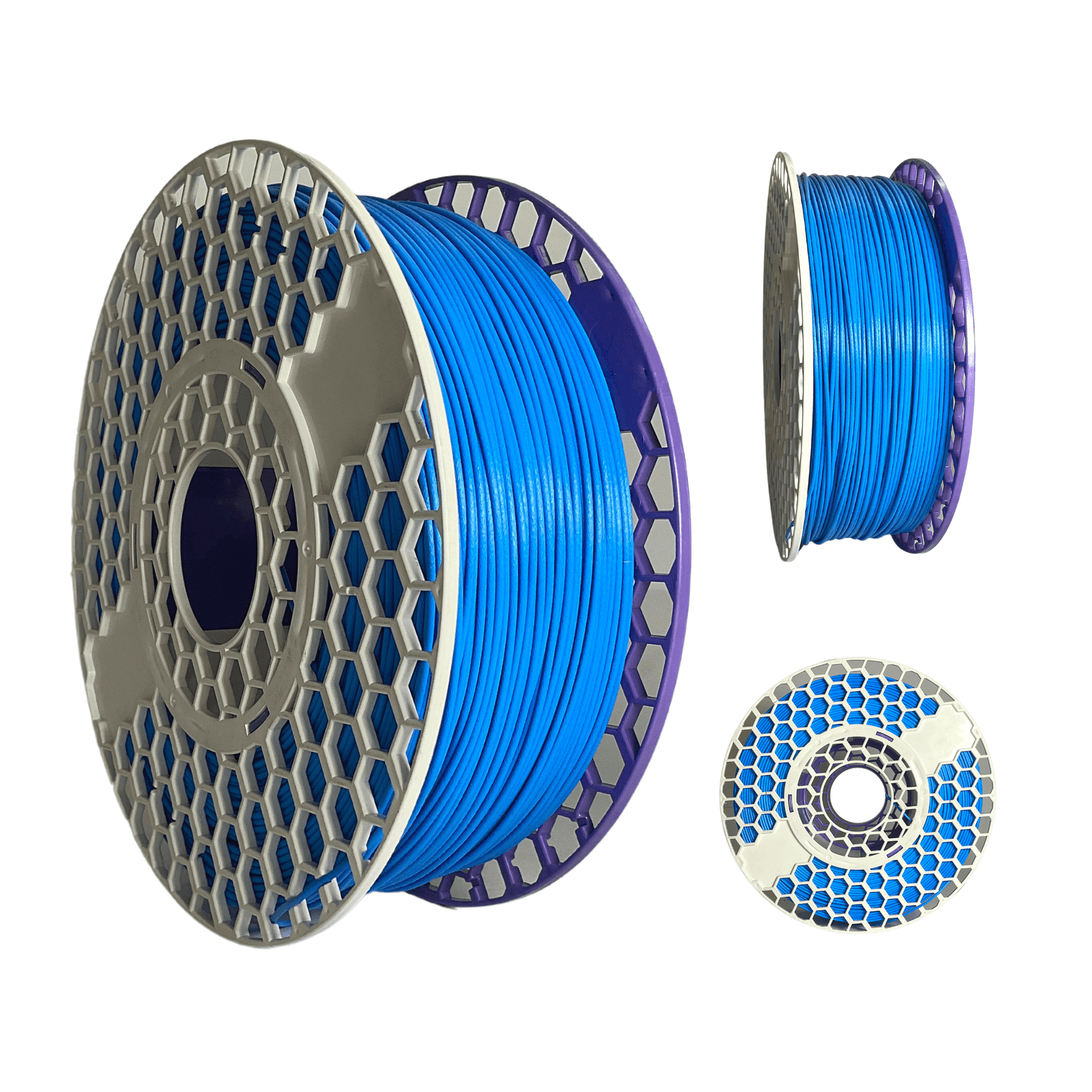 Filamento PLA 1.75 mm Color Azul sin aditivos Fill-3d