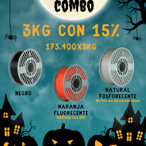 Dark Green Halloween Party Invitation Post (2) PLA Combo Halloween 3Kg